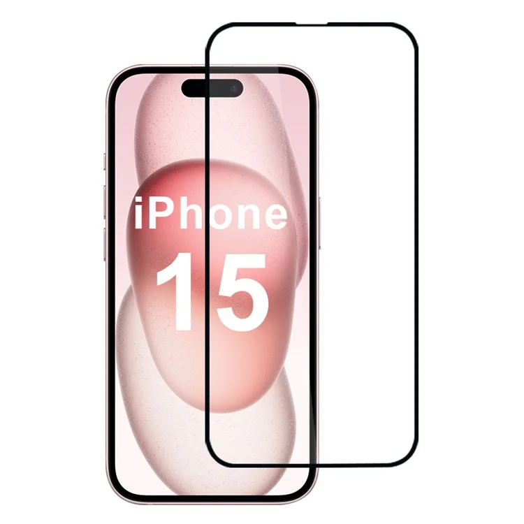 For iPhone 15 Screen Protector Anti-Scratch High Aluminum-Silicon Glass Film