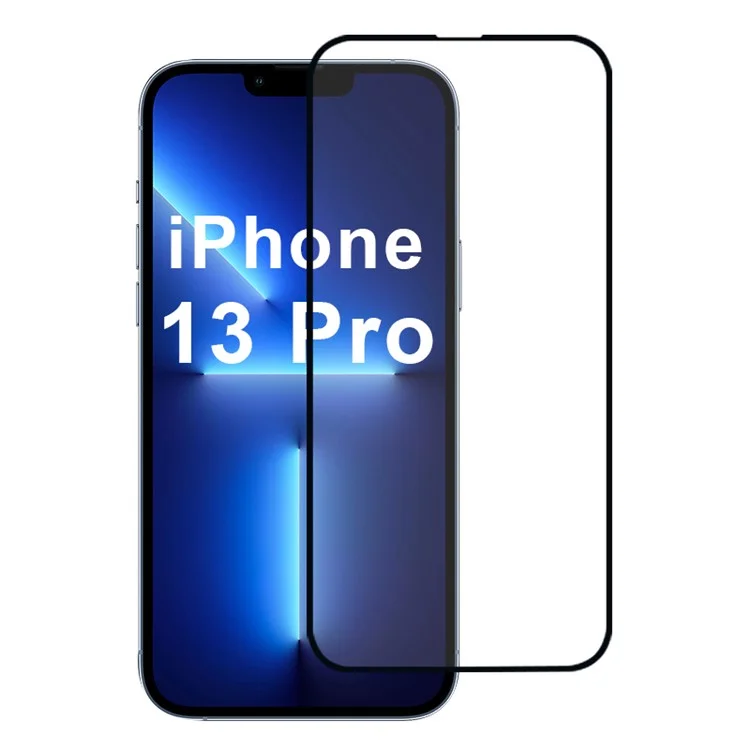 Für iPhone 13 Pro Displayschutzfolie 2.5D Anti-Fingerabdruck Seidendruckfilm