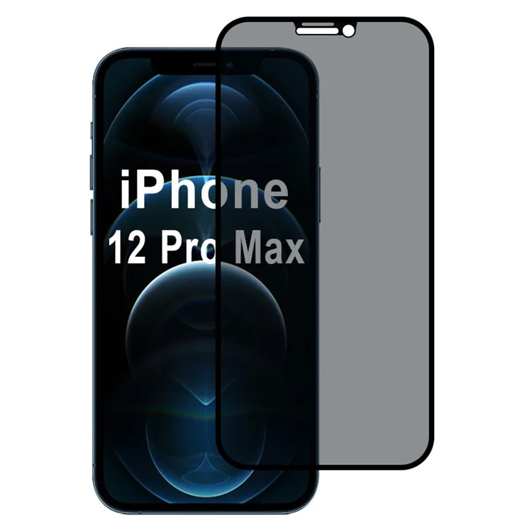 Per iPhone 12 Pro Max Privacy Screen Protector 2.5D Zero Bubble Shatterproof