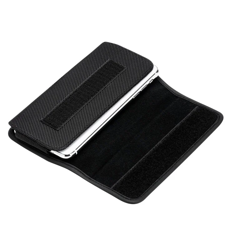 Ponto de Correia do Telefone Celular Oxford Ploth Phone Case Horizontal Coldre da Cintura Bolsa de Telefone, Tamanho: Xxl