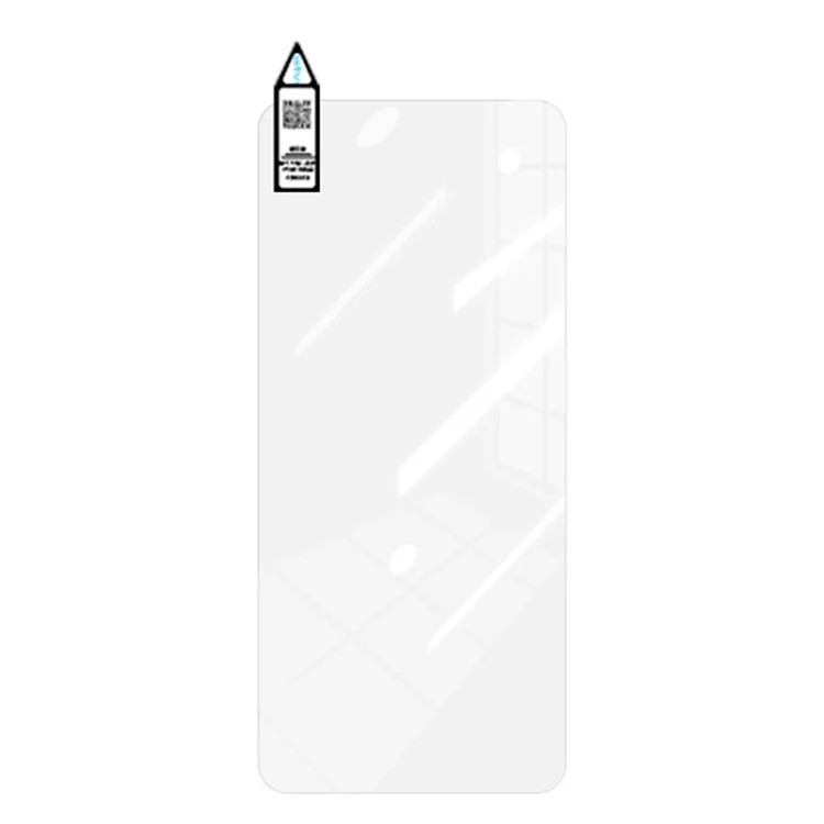 RURIHAI 10Stück Für Oppo A3 5G / Reno12 F 5G Bildschirmschutz 2.5D Hochwertige Aluminium-Silizium-Glasfolie