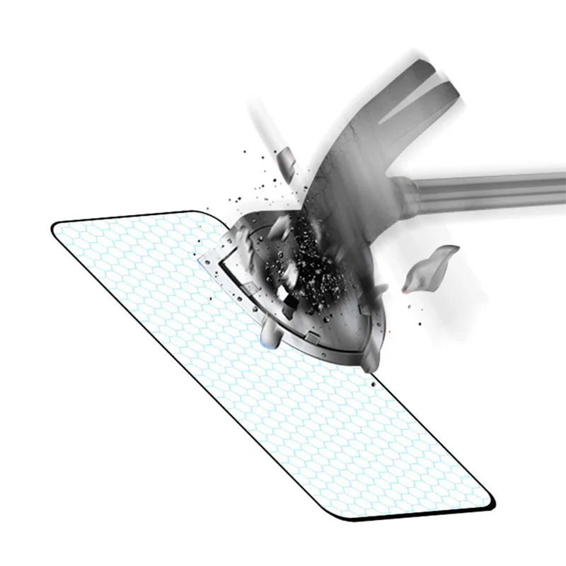 RURIHAI 10Pcs For Honor Play 60 Plus 5G Full Screen Protector High Aluminum-Silicon Glass Film