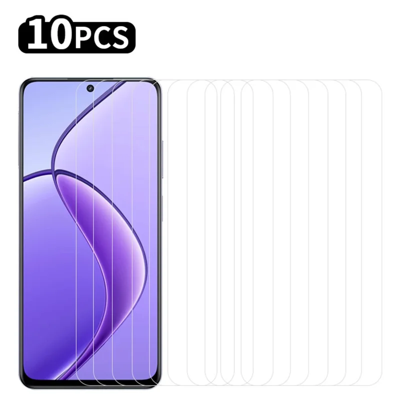 RURIHAI 10Pcs For Honor Play 60 Plus 5G  0.26mm 2.5D Screen Protector High Transparency Film