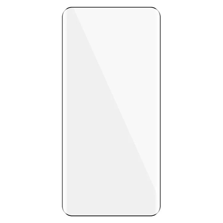 Für Oppo Reno12 Pro 5G (Global) Bildschirmschutz 3D Hochaluminium-Silizium-Glas Seidendruck Schwarze Kante
