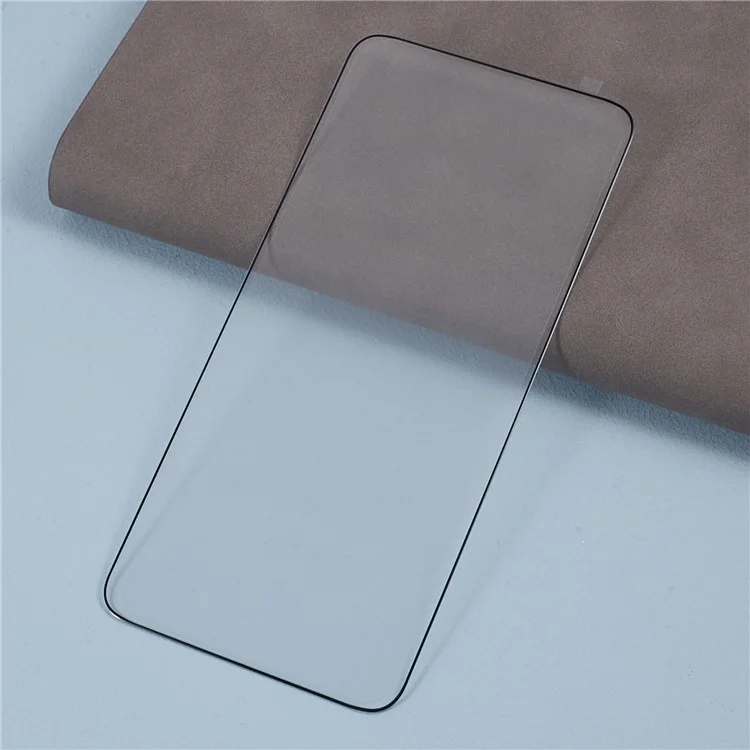 Für Oppo Reno12 Pro 5G (Global) Bildschirmschutz 3D Hochaluminium-Silizium-Glas Seidendruck Schwarze Kante