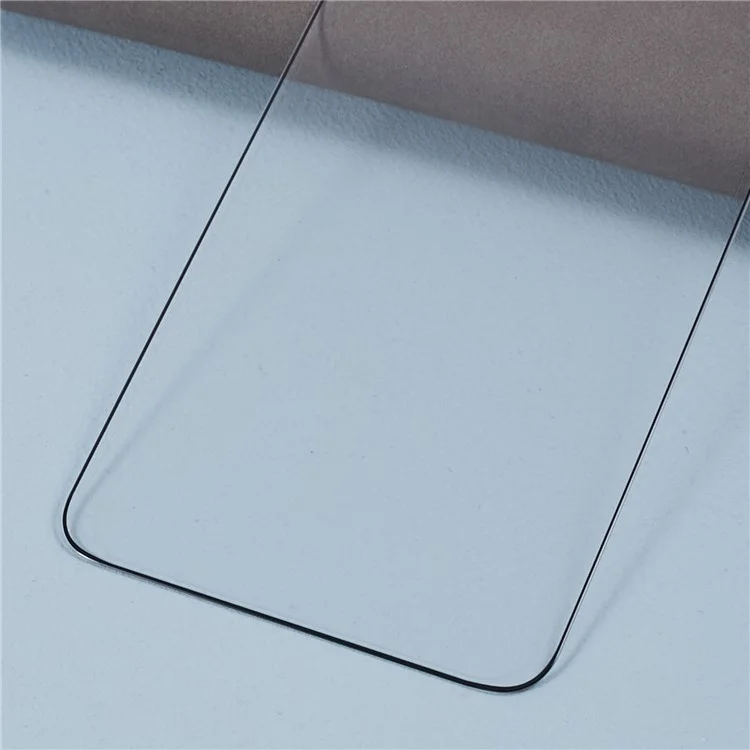 Für Oppo Reno12 Pro 5G (Global) Bildschirmschutz 3D Hochaluminium-Silizium-Glas Seidendruck Schwarze Kante