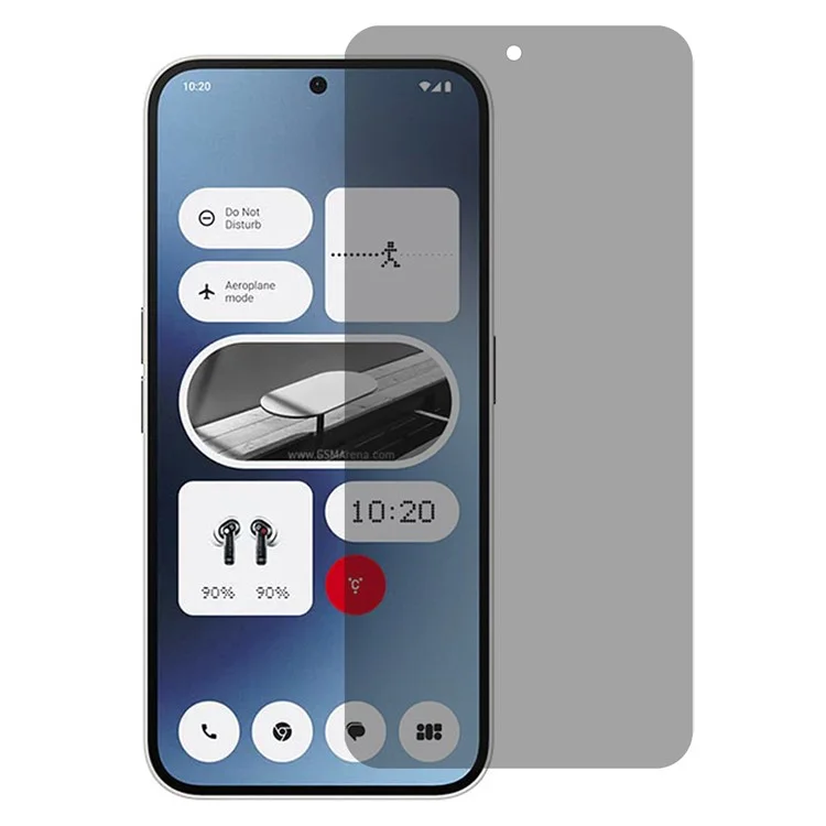 Per Nothing Phone (2a) Plus / Phone (2a) Anti-Spy Privacy Full Screen Protector Full Glue HD Clear