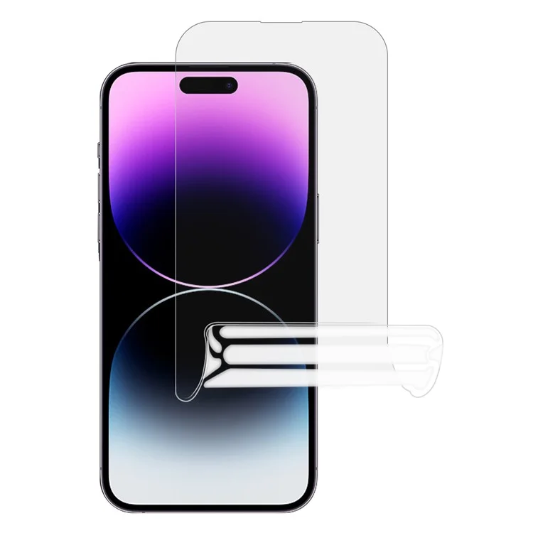 Для iPhone 16 Pro HD Clear PET Film Full Coverage Soft Screen Protector