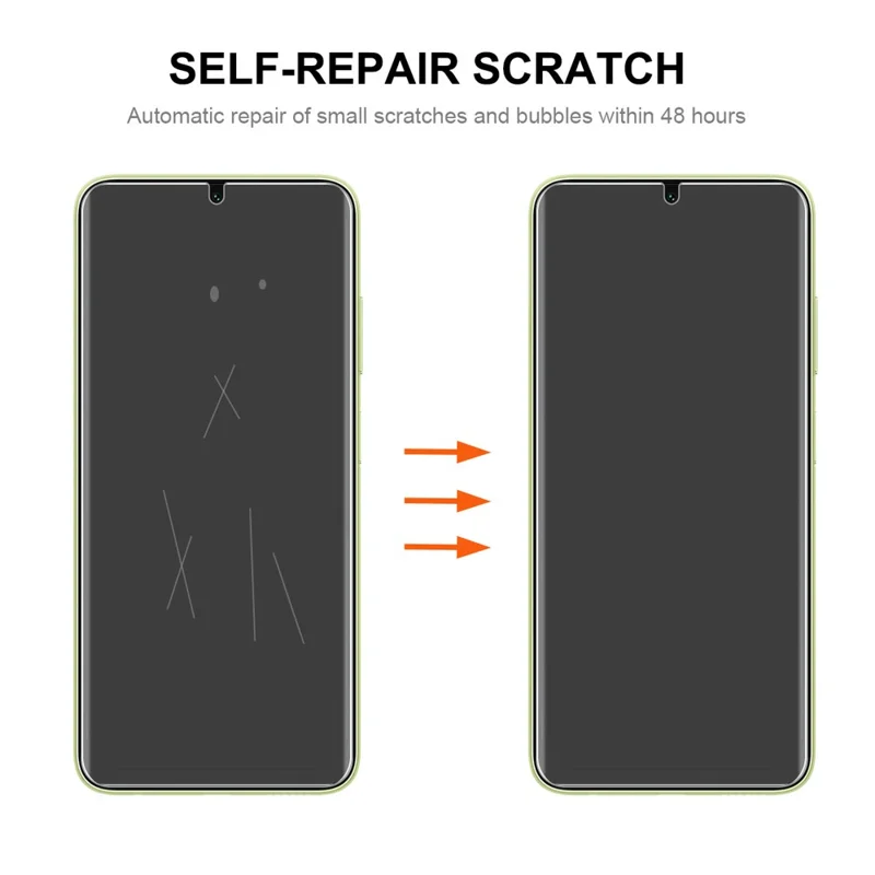 ENKAY HAT PRINCE 5 stuks voor Realme Note 50 4G Hydrogel Screen Protector krasbescherming
