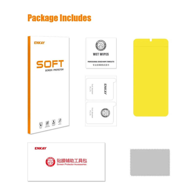 ENKAY HAT PRINCE For Realme Note 50 4G TPE+PET+TPU Screen Protector Hydrogel Film