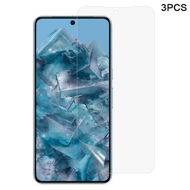 3Pcs For Google Pixel 9 / 9 Pro Screen Protector HD Clear Cell Phone Screen Soft PET Film