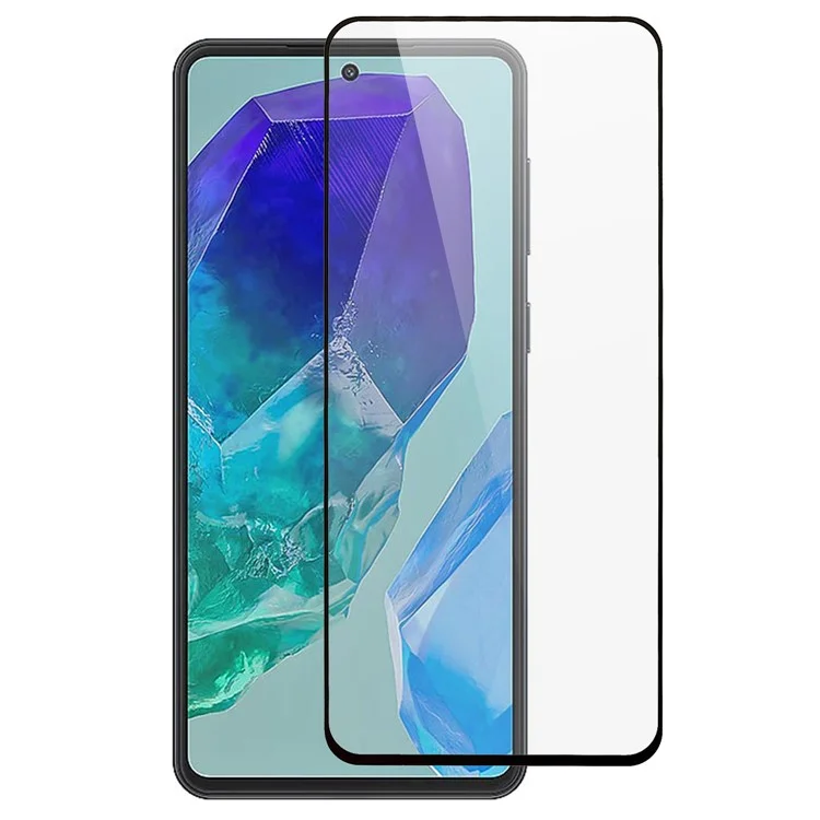 For Samsung Galaxy M55 5G / C55 5G / F55 5G Screen Protector Tempered Glass Full Glue Silk Printing Screen Film