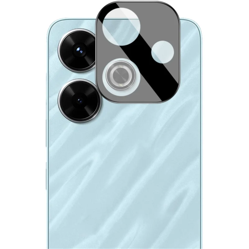 IMAK For Xiaomi Redmi 13 5G / 13 4G / Note 13R 5G / Poco M6 4G Camera Lens Protector+Acrylic Cap (Black Version)