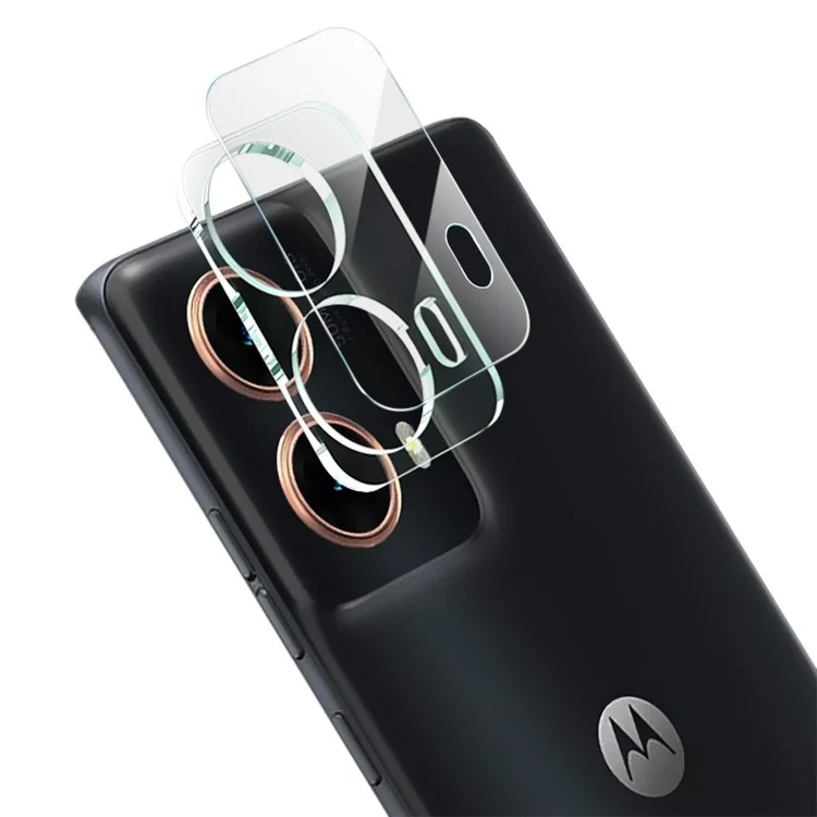IMAK For Motorola Moto G85 5G / S50 Neo 5G Tempered Glass Camera Lens Protector + Acrylic Lens Cap