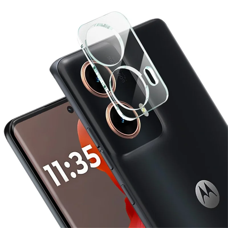 IMAK For Motorola Moto G85 5G / S50 Neo 5G Tempered Glass Camera Lens Protector + Acrylic Lens Cap