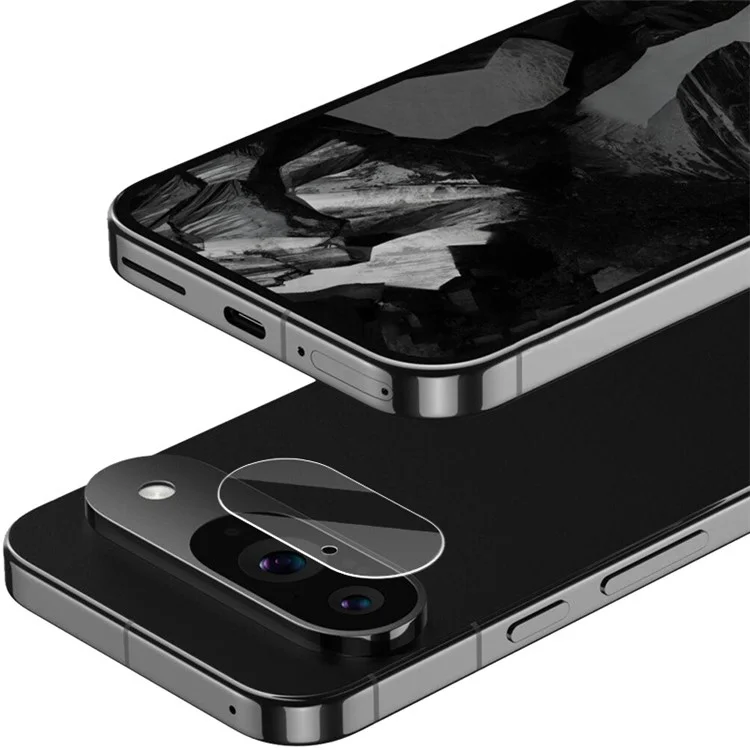 IMAK 2Pcs For Google Pixel 9 Camera Lens Protector HD Tempered Glass Rear Lens Film (Versione Ridotta)