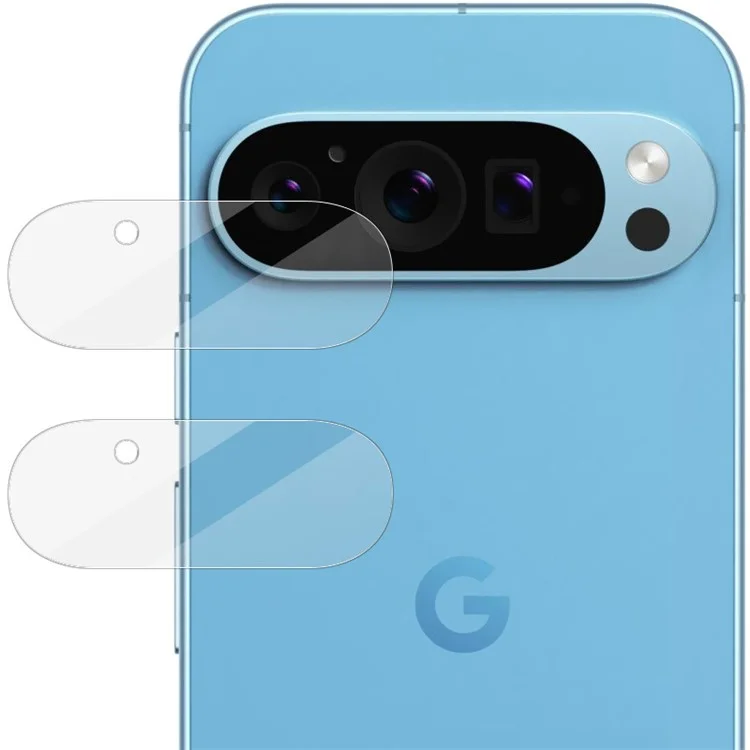 IMAK 2 шт. Для Google Pixel 9 Pro Защитная пленка на объектив камеры Закаленное стекло HD Задняя пленка для объектива (Версия с уменьшенным размером)