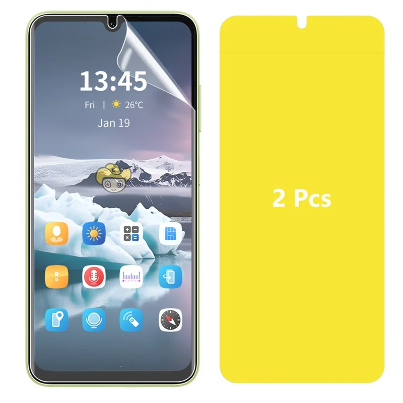 ENKAY HAT PRINCE 2Pcs For Samsung Galaxy M15 5G  /  F15 5G Hydrogel Screen Protector Bubble-Free