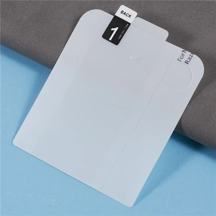 Per Motorola Razr 50 Ultra 5G Set Protezione Schermo, Copertura Anteriore + Posteriore Completa TPU+PET Film Idrogel
