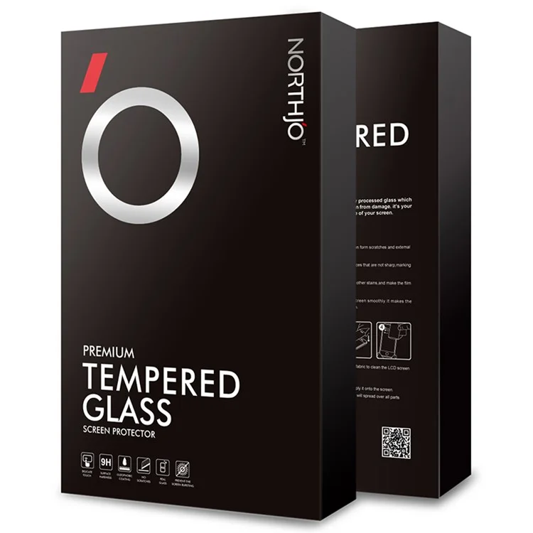 NORTHJO A+ For Huawei Pura 70 Ultra Screen Protector Side Glue 3D Curved Tempered Glass Film - Black