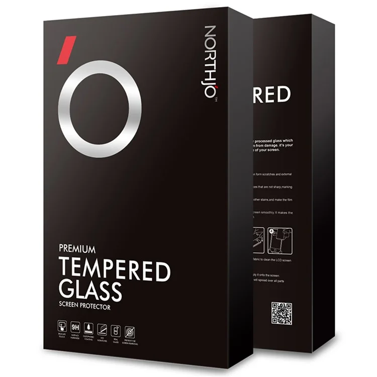 NORTHJO A+ Für Oppo Reno12 F 5G Displayschutz 0,3 mm gehärtetes Glas 9H-Folie
