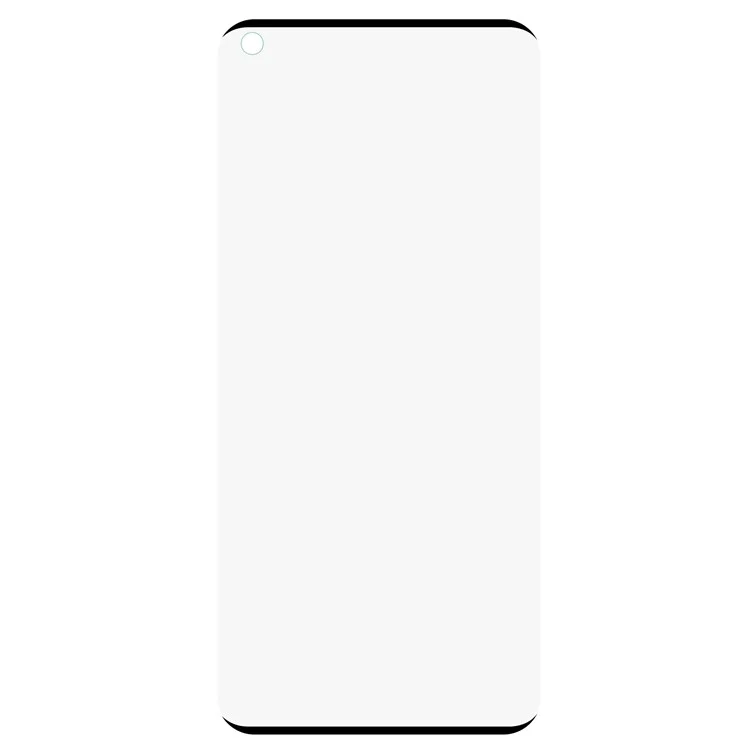 Pour OnePlus 9 Pro / 10 Pro 5G 3D Protecteur D'écran Transparent Incurvé, Revêtement Complet de Couverture Latérale de la Colle de Verre Trempé de Verre