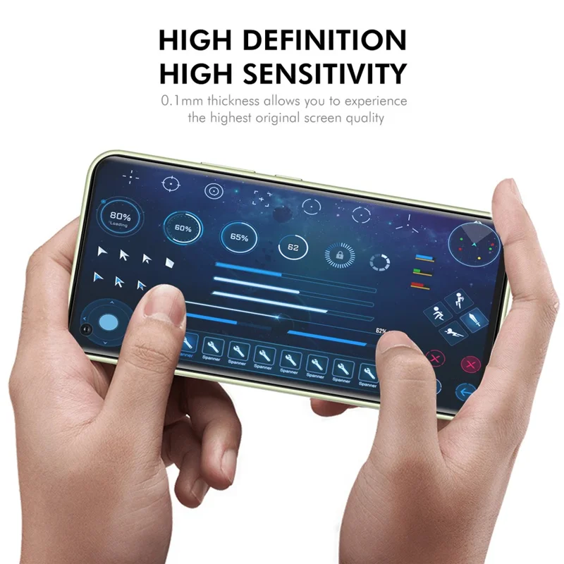 ENKAY HAT PRINCE 5Pcs For OnePlus 9RT 5G Screen Protector TPE+PET+TPU Hydrogel Screen Film