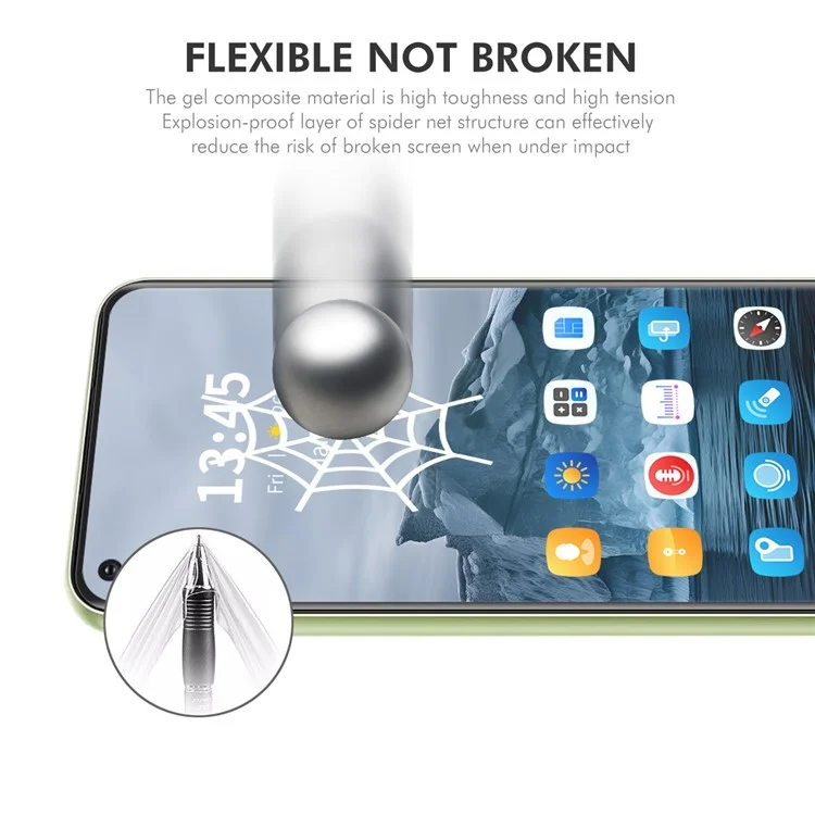 ENKAY HAT PRINCE 10Pcs For OnePlus Nord CE 2 Lite 5G Full Screen Protector High Definition