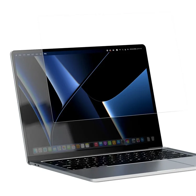Nillkin Pure Series Per MacBook Pro 14 Pollici (2021) AGC Glass Anti-riflessione Protettore a Schermo a Schermo Ultra Clear Film a Prova di Esplosione