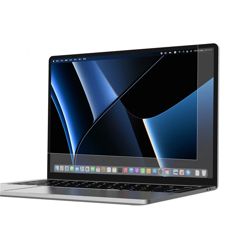 Nillkin Pure Series Per MacBook Pro 14 Pollici (2021) AGC Glass Anti-riflessione Protettore a Schermo a Schermo Ultra Clear Film a Prova di Esplosione