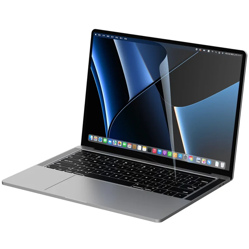 Nillkin Pure Series Per MacBook Pro 14 Pollici (2021) AGC Glass Anti-riflessione Protettore a Schermo a Schermo Ultra Clear Film a Prova di Esplosione