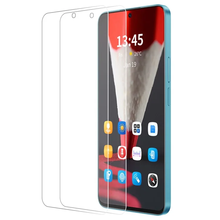 ENKAY HAT PRINCE 2Pcs For Google Pixel 9 Pro Clear Screen Protector Anti-Explosion 9H Hardness Film