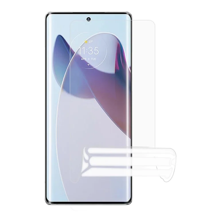 Para Motorola Moto X30 Pro 5G / Edge 30 Ultra 5G Protector de pantalla suave de TPU con cobertura completa Película de pantalla ultra clara antideltonante