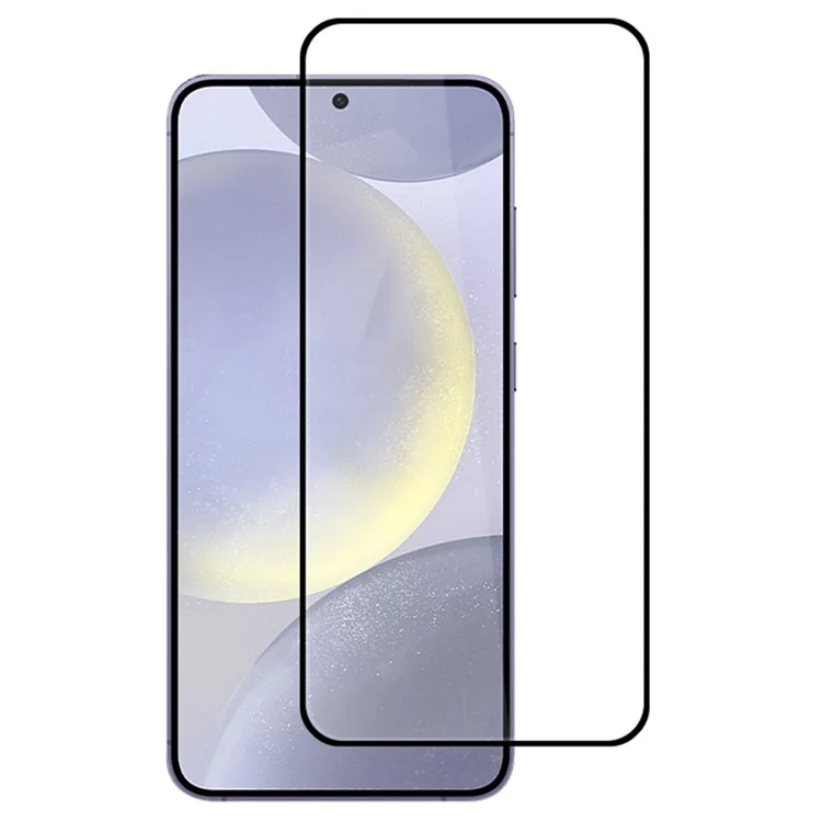 Für Samsung Galaxy S24 Bildschirmschutz 2,5D Seidendruck Hochaluminium-Silizium-Glasfilm