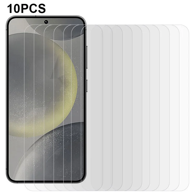 10PCS For Samsung Galaxy S24 FE Screen Protector Tempered Glass 2.5D 0.3mm High Definition