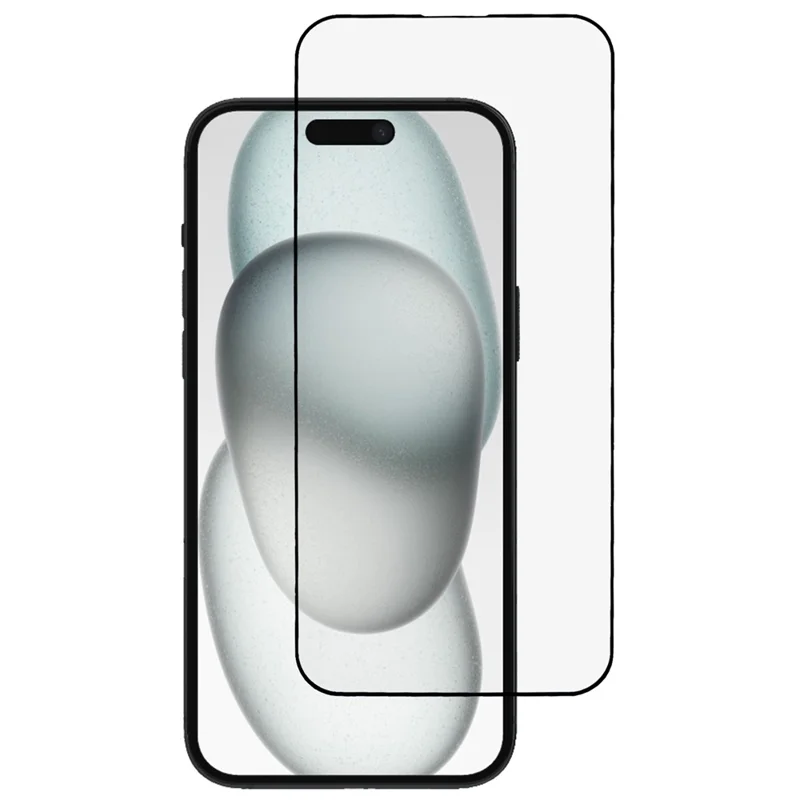 Protetor de tela para iPhone 15 Ultra Clear Metal Frame + Película de Vidro Temperado