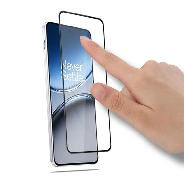 MOCOLO For OnePlus Nord 4 Screen Protector Silk Printing Tempered Glass Film 9H Hardness - Black