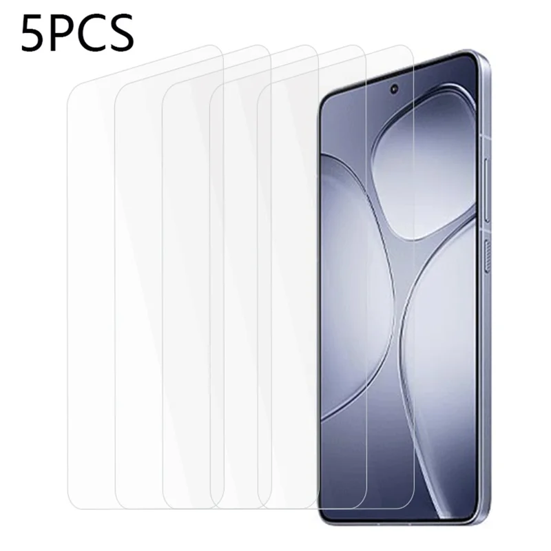 5PCS Para Xiaomi Redmi K70 Ultra Clear Screen Protector 0.3mm Scratch-Resistant Tempered Glass Film