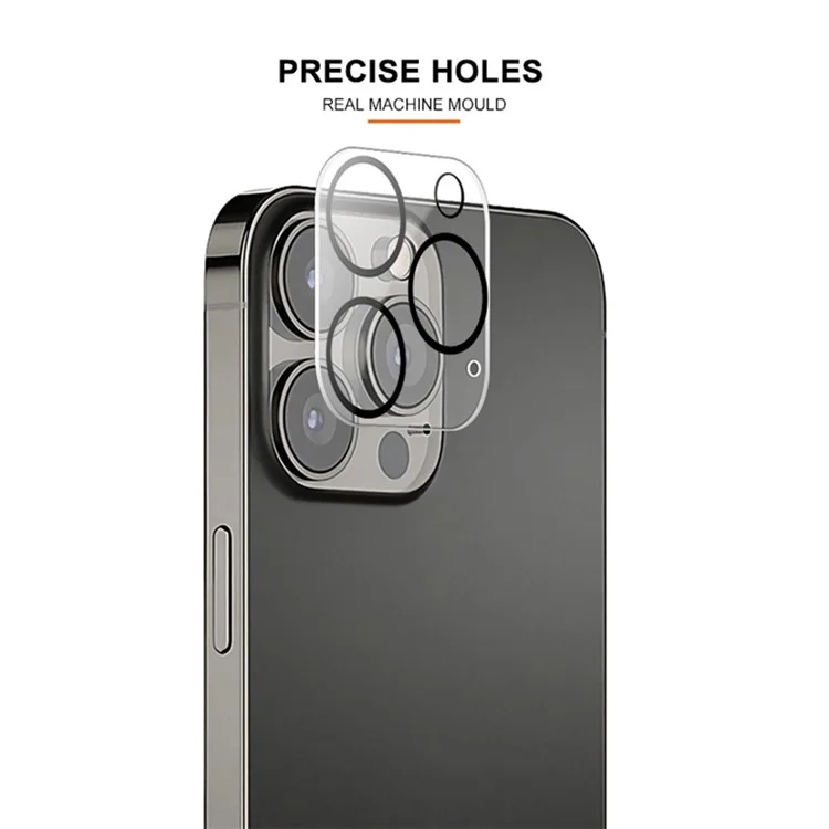 MOCOLO Per iPhone 16 Pro / 16 Pro Max Protezione Lente Fotocamera Vetro Temperato Pellicola Lente Non Influenza gli Scatti Notturni