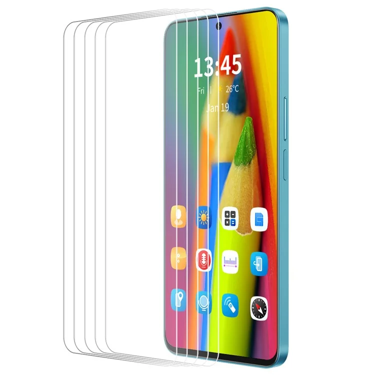 ENKAY HAT PRINCE 5Pcs Pour OnePlus Ace 4 Protecteur d'écran anti-explosion Dureté 9H