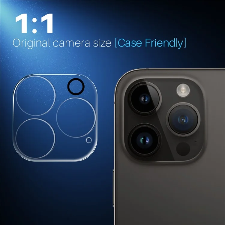NORTHJO 2 шт. Для iPhone 14 Pro / 14 Pro Max Защитная пленка из закаленного стекла для камеры HD 3D интегрированная