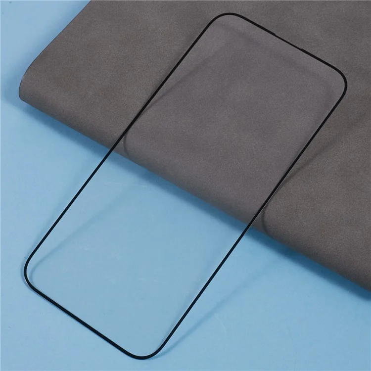 For iPhone 16 Tempered Glass Screen Protector Electroplated Anti-Fingerprint Film