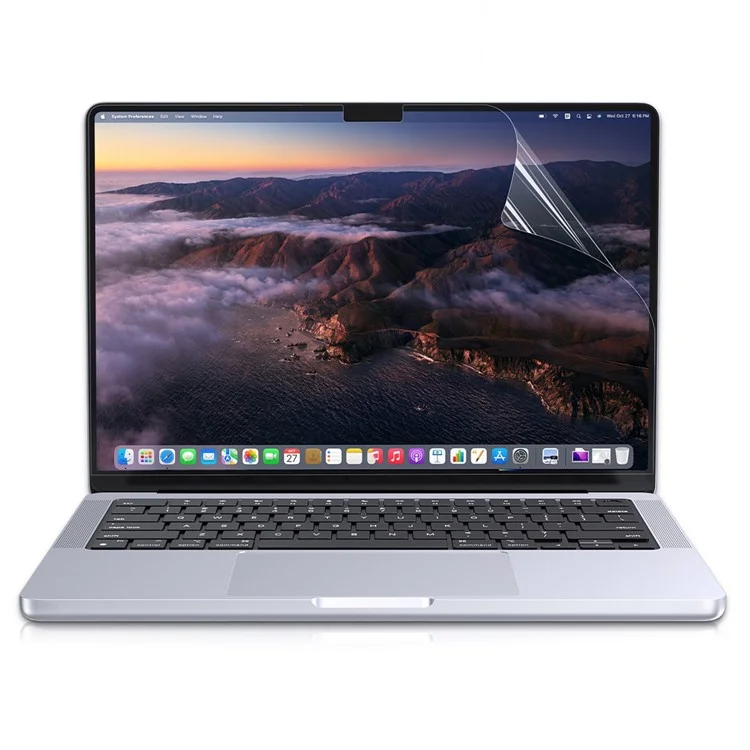 Lention Para MacBook Pro de 14 Pulgadas (2021) Protector de Pantalla Anti-scratch Protector Ultra Clear Pet Sin Película de Tableta Glare
