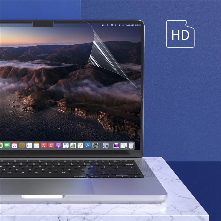Lention Para MacBook Pro de 14 Pulgadas (2021) Protector de Pantalla Anti-scratch Protector Ultra Clear Pet Sin Película de Tableta Glare