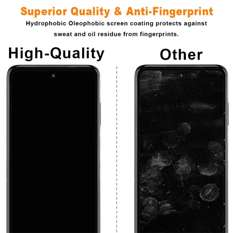 10 unidades / pacote para Motorola Moto G45 5G / G34 5G Protetor de tela Transparência alta Película protetora