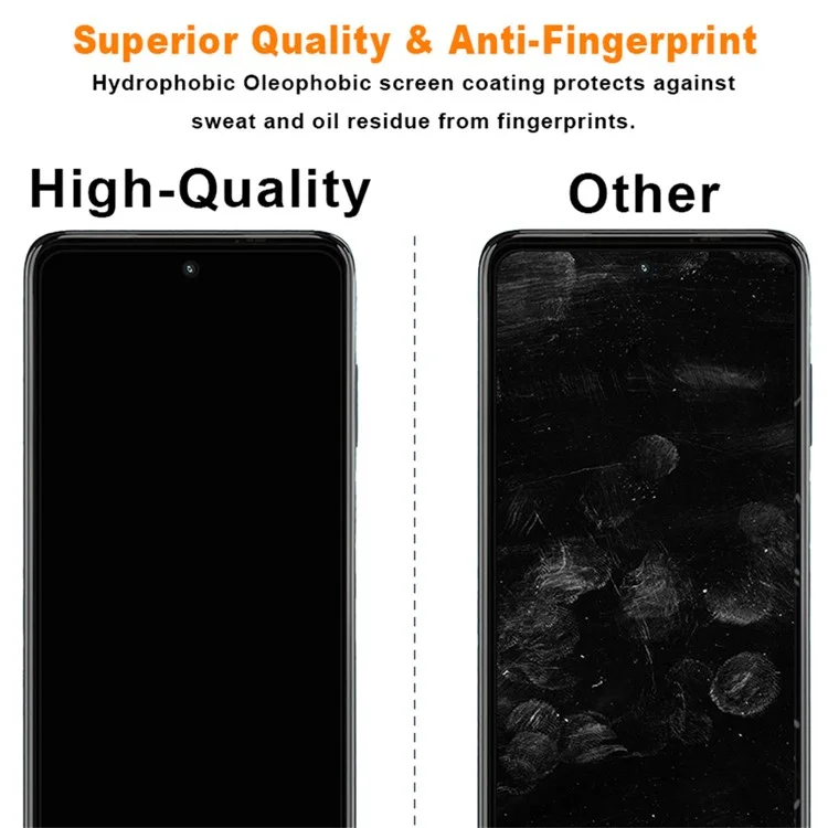 Для экранного протектора Motorola Moto G73 5G 2.5D с прозрачной дугой