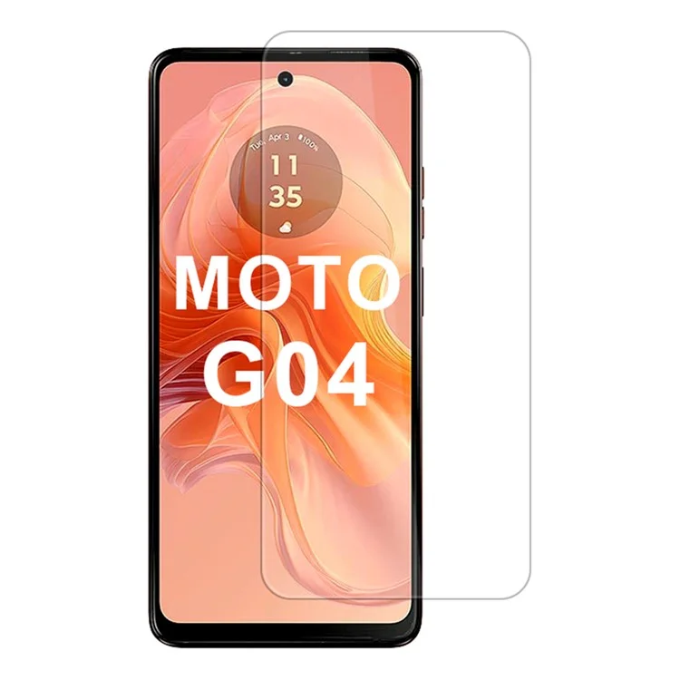 Para Motorola Moto G04 4G Anti-Explosion Screen Protector 9H Hardness
