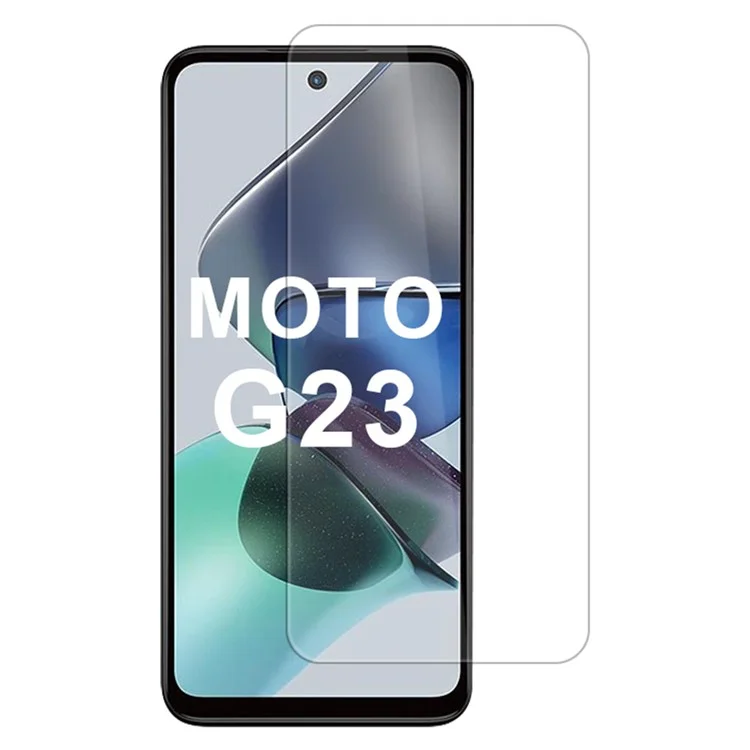 Для Motorola Moto G23 4G High Aluminum-Silicon Glass Screen Protector 2.5D Arc Edge