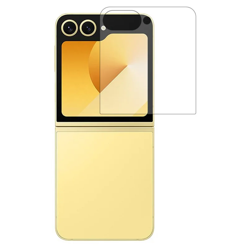 For Samsung Galaxy Z Flip7 FE 5G / Z Flip6 5G Rear Screen Protector Anti-Scratch Hydrogel TPU Full Screen Film