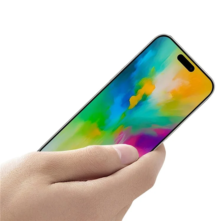 MOFI JK Series-1 für iPhone 16 Full Screen Protector High Aluminum-Silicon Glass Film